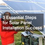 3 Essential Steps for Solar Panel Installation Success